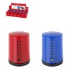 Temp.Grip 2001 1foro Blu/Rosso Mini di Faber-Castell