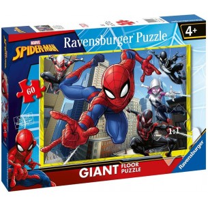 Puzzle Maxi 60 Spiderman 60 Pz di Ravensburger Puzzle 60 Pz Giant
