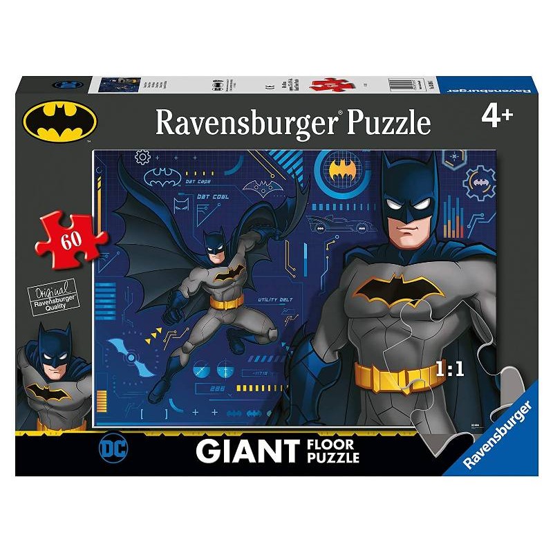 Puzzle Maxi 60 Batman B 60 Pz di Ravensburger Puzzle 60 Pz Giant