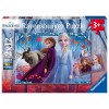 Puzzle 2x12 Frozen 2 2 X 12 Pz di Ravensburger Puzzle 2x12 Pz