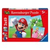Puzzle 3x49 Super Mario 3 X 49 Pz di Ravensburger Puzzle 3x49 Pz