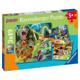 Puzzle 3x49 Pz Scooby Doo di Ravensburger Puzzle 3x49 Pz