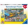 Puzzle 2x12 Pz Work in Progress di Ravensburger