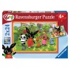Puzzle 2x24 Bing 2 X 24 Pz di Ravensburger Puzzle 2x24 Pz