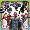 Puzzle 3x49 Avengers 3 X 49 Pz di Ravensburger Puzzle 3x49 Pz