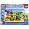 Puzzle 2x24 Paw Patrol a 2 X 24 Pz di Ravensburger Puzzle 2x24 Pz