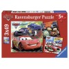 Puzzle 3x49 Cars 2 3 X 49 Pz di Ravensburger Puzzle 3x49 Pz