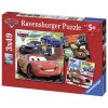 Puzzle 3x49 Cars 2 3 X 49 Pz di Ravensburger Puzzle 3x49 Pz