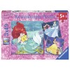 Puzzle 3x49 Principesse Disney B 3 X 49 Pz di Ravensburger Puzzle 3x49 Pz