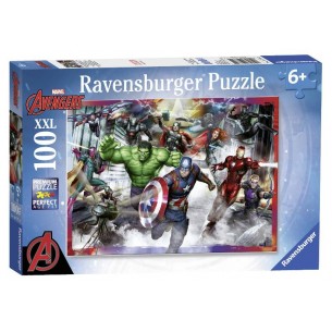 Puzzle 100 Avengers B Xxl 100 Pz di Ravensburger Puzzle 100 Pezzi Xxl