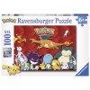 Puzzle 100 Pokemon Xxl 100 Pz di Ravensburger Puzzle 100 Pezzi Xxl