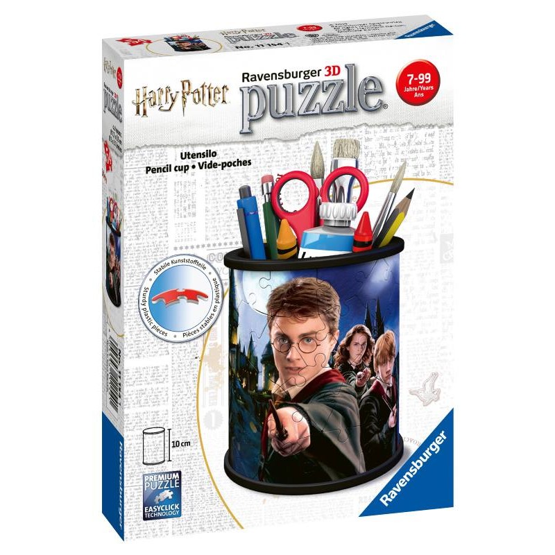 Puzzle 3d Portapenne Harry Potter di Ravensburger Puzzle 3d