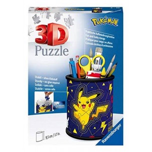 Puzzle 3d Portapenne Pokemon di Ravensburger Puzzle 3d