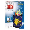 Puzzle 3d Portapenne Pokemon di Ravensburger Puzzle 3d