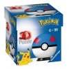 Puzzleball Pokeball Blu di Ravensburger Puzzle 3d