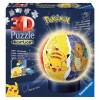 Puzzle 3d Nightlamp Pokemon di Ravensburger Puzzle 3d
