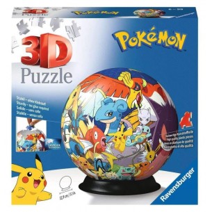 Puzzleball Pokemon di Ravensburger Puzzle 3d