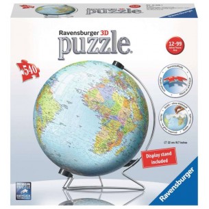 Puzzle 3d 3d Globo 540 Pezzi di Ravensburger Puzzle 3d