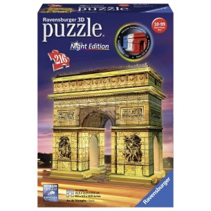 Puzzle 3d Arco di Trionfo di Ravensburger Puzzle 3d