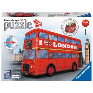 Puzzle 3d London Bus di Ravensburger Puzzle 3d