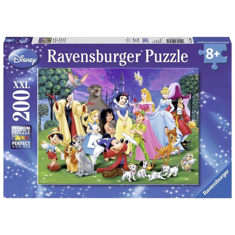 Puzzle 200 Amici di Disney Xxl 200 Pz di Ravensburger Puzzle 200 Pezzi Xxl