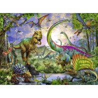 Puzzle 200 Nel Regno dei Giganti Xxl 200 Pz di Ravensburger Puzzle 200 Pezzi Xxl