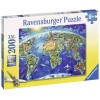 Puzzle 200 Vista Dall'Alto Xxl 200 Pz di Ravensburger Puzzle 200 Pezzi Xxl