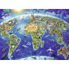 Puzzle 200 Vista Dall'Alto Xxl 200 Pz di Ravensburger Puzzle 200 Pezzi Xxl