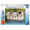 Puzzle 200 Trio di Cuccioli Xxl 200 Pz di Ravensburger Puzzle 200 Pezzi Xxl