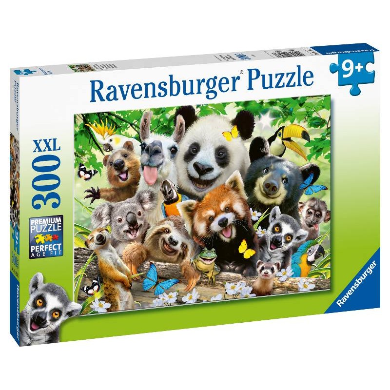 Puzzle 300 Selfie Selvaggio Xxl 300 Pz di Ravensburger Puzzle 300 Pezzi Xxl