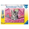 Puzzle 100 Pz Bel Gattino di Ravensburger Puzzle 100 Pezzi Xxl