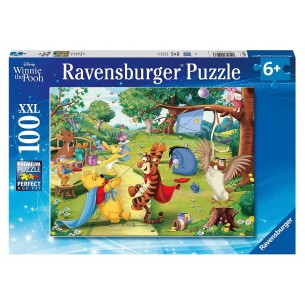 Puzzle 100 Winnie The Pooh Xxl 100 Pz di Ravensburger Puzzle 100 Pezzi Xxl