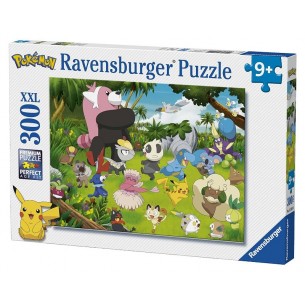 Puzzle 300 Pokemon Xxl 300 Pz di Ravensburger Puzzle 300 Pezzi Xxl