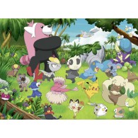 Puzzle 300 Pokemon Xxl 300 Pz di Ravensburger Puzzle 300 Pezzi Xxl