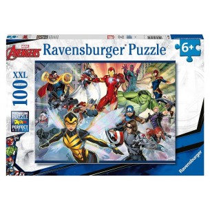Puzzle 100 Avengers Xxl 100 Pz di Ravensburger Puzzle 100 Pezzi Xxl
