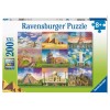 Puzzle 200 Pz Xxl Monumenti del Mondo di Ravensburger Puzzle 200 Pezzi Xxl