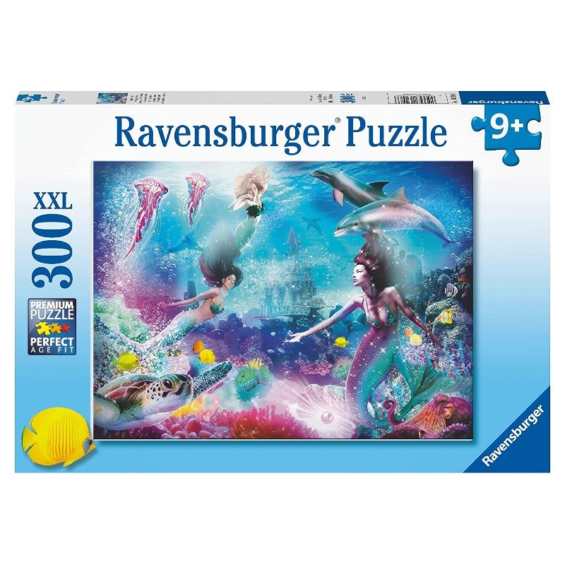 Puzzle 300 Pz Nel Regno delle Sirene di Ravensburger