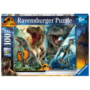 Ravensburger Puzzle 100 Pezzi XXL Petronix Defenders, Per Bambini 6+ Anni, Stimola Concentrazione E Creatività