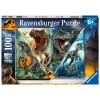 Puzzle 100 Jurassic World Xxl 100 Pz di Ravensburger Puzzle 100 Pezzi Xxl