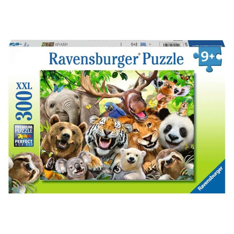 Puzzle 300 Selfie Selvatico Xxl 300 Pz di Ravensburger Puzzle 300 Pezzi Xxl