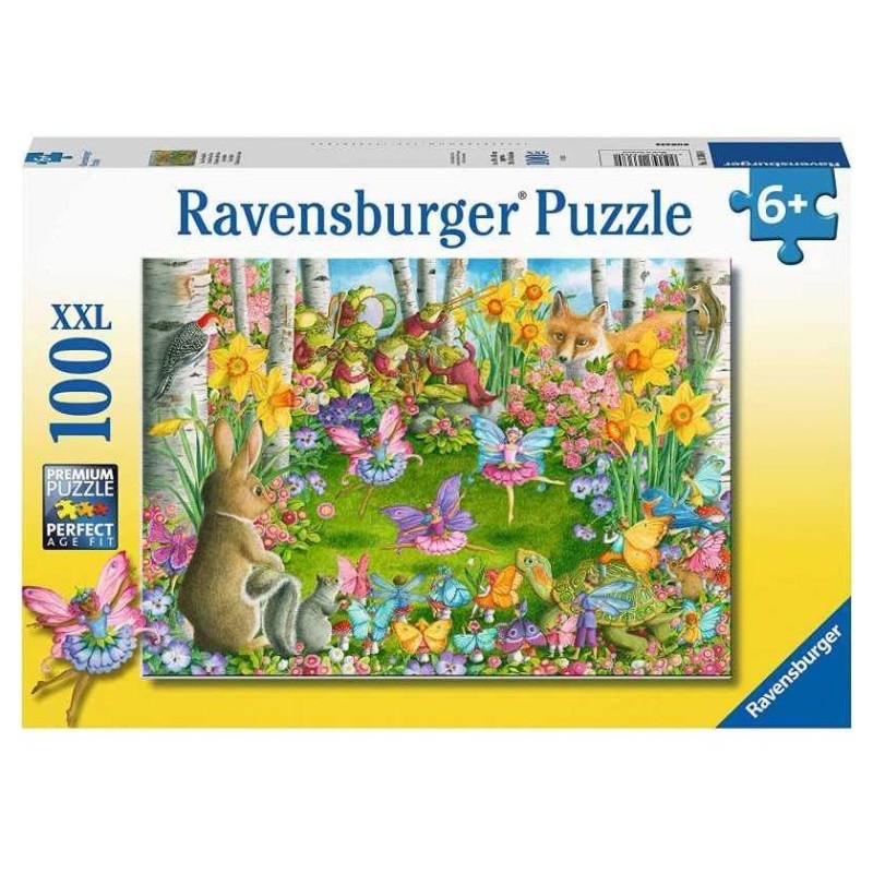 Puzzle 100 Pz il Balletto delle Fate di Ravensburger Puzzle 100 Pezzi Xxl