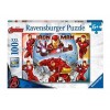 Puzzle 100 Marvel Iron Man Xxl 100 Pz di Ravensburger Puzzle 100 Pezzi Xxl