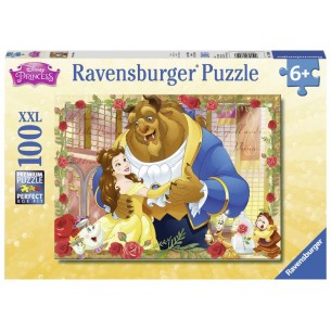 Puzzle 100 Pz la Bella e la Bestia di Ravensburger Puzzle 100 Pezzi Xxl