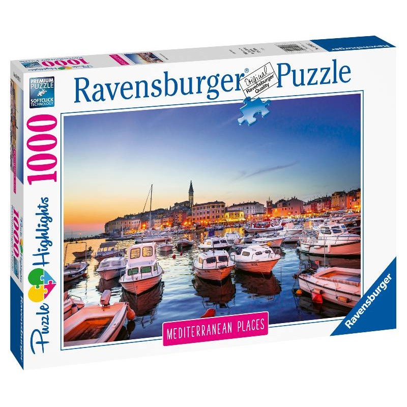 Puzzle 1000 Pz Mediterranean Croatia di Ravensburger