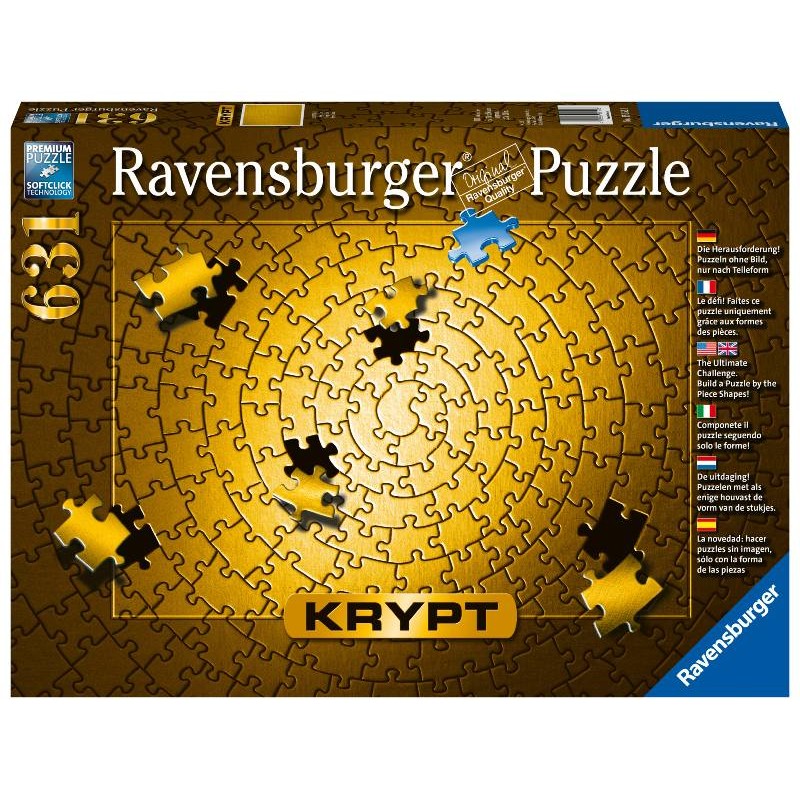 Krypt Puzzle Krypt Gold 631 Pezzi di Ravensburger