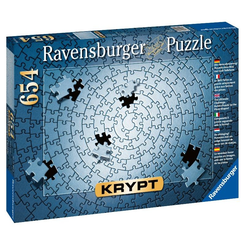 Krypt Puzzle Krypt Silver 654 Pezzi di Ravensburger