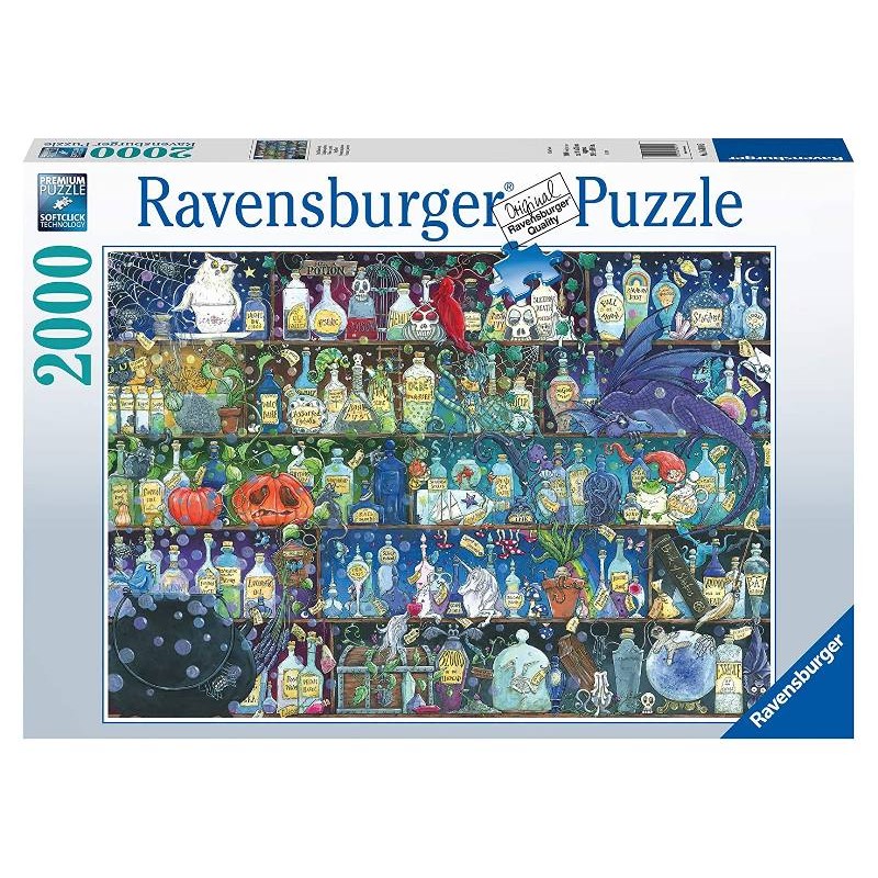 Puzzle 2000 Pz Veleni e Pozioni di Ravensburger