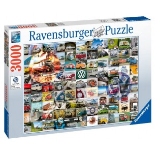 Puzzle 3000 Pz 99 Vw Bulli Moments di Ravensburger