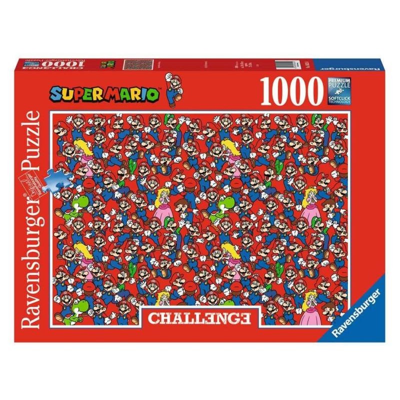 Puzzle 1000 Pz Super Mario Challenge di Ravensburger