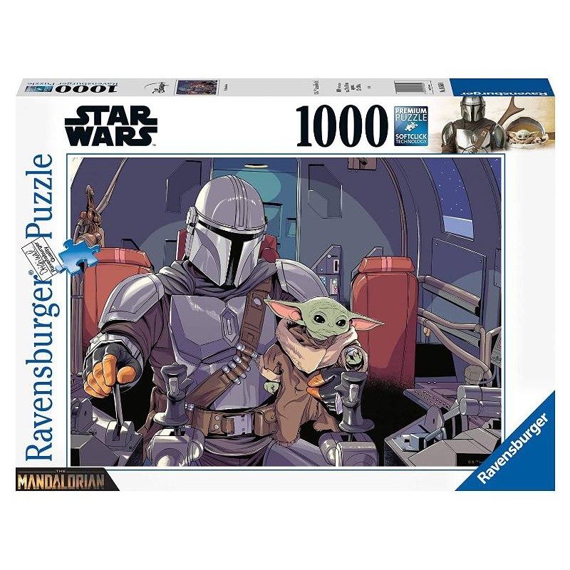 Puzzle 1000 Pz The Mandalorian di Ravensburger